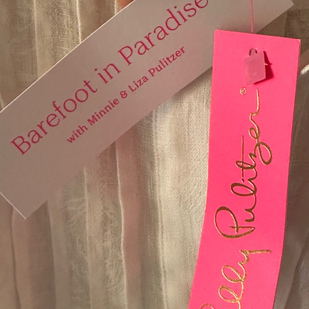 Lilly Pulitzer Rhoda linen popover - Picture 9 of 15